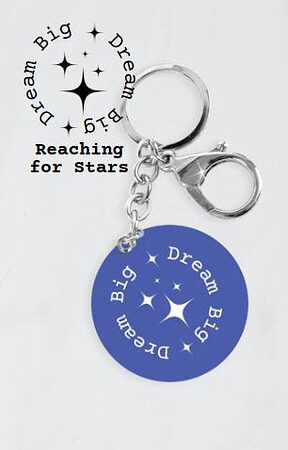 Dream Big Keyring
