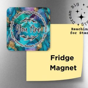 You are - Marble Fridge Magnet